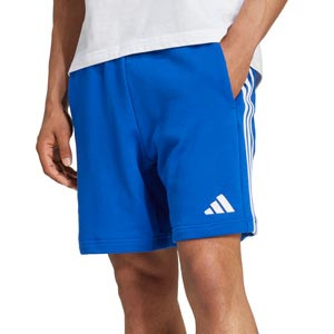 Short adidas Real Madrid DNA - Pantalón corto de algodón de calle adidas del Real Madrid - azul