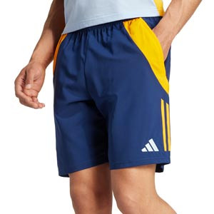 Short adidas Real Madrid DownTown - Pantalón corto de paseo adidas del Real Madrid - azul marino