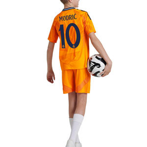 Equipación adidas 2a Real Madrid niño Modric 24-25