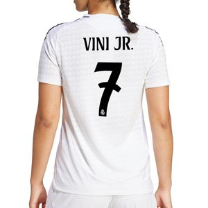 Camiseta adidas Real Madrid authentic mujer Vini Jr. 24-25