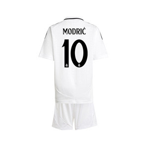 Equipación adidas Real Madrid niño Modric 2024 2025