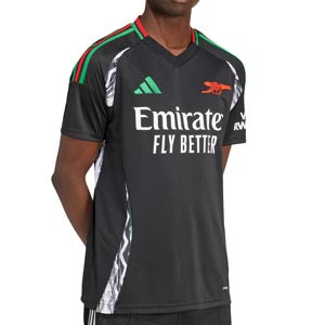 Camiseta adidas 2a Arsenal 2024 2025 - Camiseta de la segunda equipación adidas del Arsenal 2024 2025 - negra