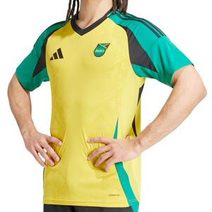 Camiseta adidas Jamaica 1a 2024-2025 - Camiseta de la primera equipación adidas de la selección de Jamaica - amarilla