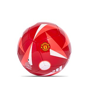 Balón adidas Manchester United Club talla 5 - Balón de fútbol adidas del Manchester United en talla 5 - rojo