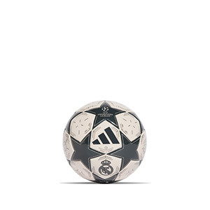 Balón adidas Real Madrid Champions League mini - Balón de fútbol adidas del Real Madrid de la Champions League en talla mini - malva