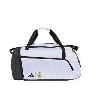 Bolsa de deporte adidas Real Madrid - Bolsa de deportes adidas Real Madrid (30,5 x 56,5 x 26,5 cm) - blanca