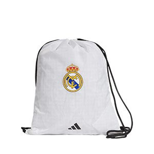 Mochila de cuerdas adidas Real Madrid - Mochila de cuerdas adidas del Real Madrid CF - blanca