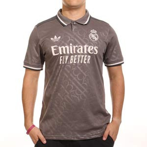 Camiseta adidas 3a Real Madrid 2024 2025 - Camiseta de la tercera equipación adidas del Real Madrid CF 2024 2025 - gris