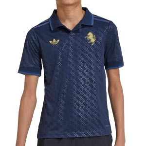 Camiseta adidas 3a Juventus niño 2024 2025  - Camiseta infantil de la tercera equipación adidas de la Juventus 2024 2025 - azul marino