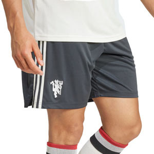 Short adidas 3a Manchester United 2024 2025 - Pantalón corto de la tercera equipación del Manchester United 2024 2025 - gris