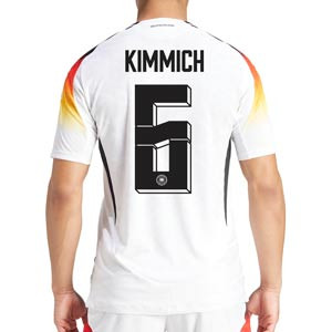 Camiseta adidas Alemania Kimmich auténtica 2024 - Camiseta auténtica de la primera equipación de Kimmich adidas de la selección alemana 2024 - blanca