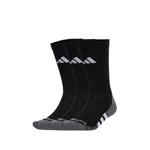 Pack calcetines media caña adidas acolchados 3 pares - Pack de 3 calcetines media caña adidas acolchados - negros