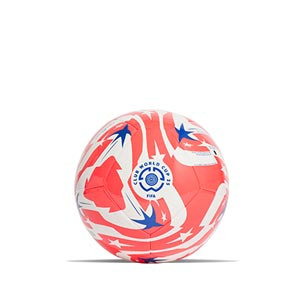 Balón adidas Mundial Clubes 25 Club talla 3 - Balón de fútbol adidas del Mundial de Clubes 2025 en talla 3 - blanco, rojo