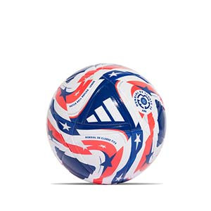 Balón adidas Mundial Clubes 25 League talla 4 - Balón de fútbol adidas del Mundial de Clubes 2025 en talla 4 - blanco, azul