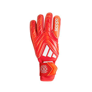 Guantes portero adidas Copa Pro - Guantes de portero profesionales adidas corte negativo - rojos