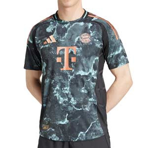 Camiseta adidas 2a Bayern auténtica 2024 2025 - Camiseta auténtica de la segunda equipación adidas del Bayern de Múnich 2024 2025 - negra