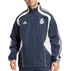 Chaqueta adidas Real Madrid UBP - Chaqueta de chándal adidas del Real Madrid - azul marino