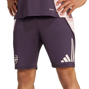 Shorts adidas Arsenal entrenamiento - Pantalón corto de entrenamiento adidas del Arsenal - morado
