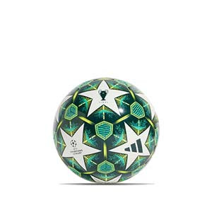 Balón adidas Champions League 24 25 Training talla 3 - Balón de fútbol adidas de la final de la Champions League Múnich 2024 2025 en talla 3 - blanco, verde
