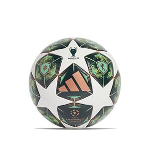 Balón adidas Champions League 24 25 Competition talla 5 - Balón de fútbol adidas de la final de la Champions League Múnich 2024 2025 en talla 5 - blanco, verde 