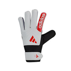 adidas Copa Club J - Guantes de portero infantiles adidas corte positivo - blancos