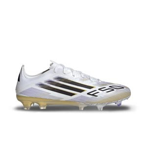 adidas F50 Pro FG - Botas de fútbol adidas FG para césped natural o artificial de última generación - blancas