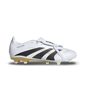 adidas Predator League FT FG/MG - Botas de fútbol con lengüeta adidas FG/MG para césped artificial - blancas