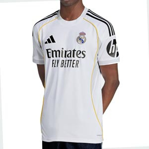 Camiseta adidas Real Madrid 25 26 - Camiseta de la primera equipación adidas del Real Madrid 2025 2026 - blanca