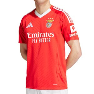 Camiseta adidas Benfica 2024 2025  - Camiseta de la primera equipación adidas del Benfica 2024 2025 - roja