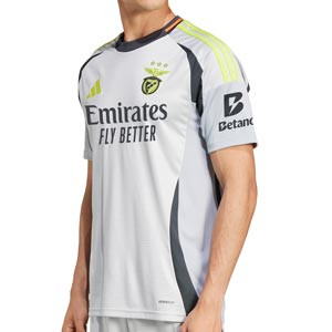 Camiseta adidas 3a Benfica 2024 2025 - Camiseta de la tercera equipación adidas del Benfica 2024 2025 - gris