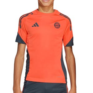 Camiseta adidas Bayern niño entrenamiento - Camiseta de entrenamiento infantil adidas del Bayern de Múnich - roja