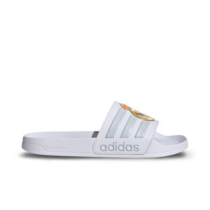 Chanclas adidas Adilette Real Madrid - Chanclas de baño adidas del Real Madrid - blancas