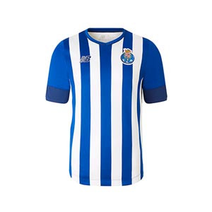 Camiseta New Balance Porto niño 2022 2023 - Camiseta infantil primera equipación New Balance FC Porto 2022 2023 - azul, blanca