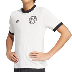 Camiseta adidas Alemania niño 125 aniversario - Camiseta infantil adidas de la selección de Alemania Edición 125 aniversario - blanca