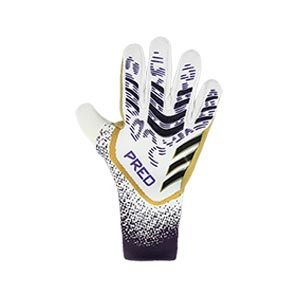 adidas Predator Pro - Guantes de portero profesionales adidas corte negativo - blancos