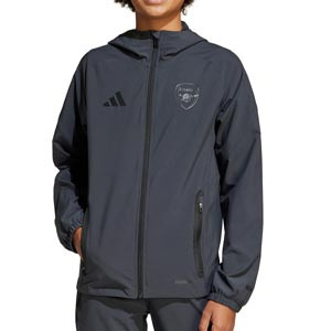 Chaqueta adidas Arsenal niño Vis Tech - Chaqueta de chándal infantil adidas del Arsenal - gris