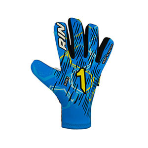Rinat Kali AS Jr - Guantes de portero infantiles Rinat corte Negative - azules