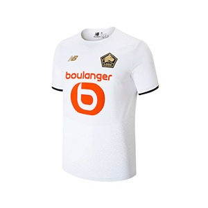 Camiseta New Balance 2a Lille 2021 2022 - Camiseta segunda equipación New Balance Lille 2021 2022 - blanca