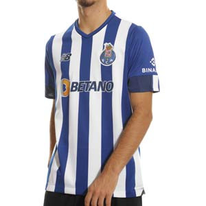 Camiseta New Balance Porto 2022 2023 - Camiseta primera equipación New Balance FC Porto 2022 2023 - azul, blanca