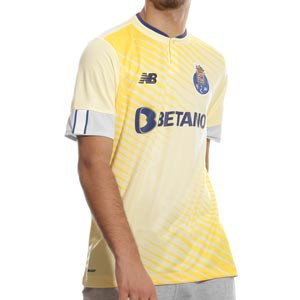 Camiseta New Balance 2a Porto 2022 2023 - Camiseta segunda equipación New Balance del FC Porto 2022 2023 - amarilla