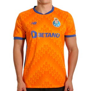Camiseta New Balance 2a FC Porto 2024 2025 - Camiseta de la segunda equipación New Balance del FC Porto 2024 2025 - naranja