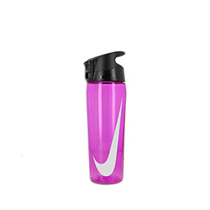 Botellín Nike Hypercharge Straw 700 ml - Botellín de agua para entrenamiento Nike de 700 ml - rosa