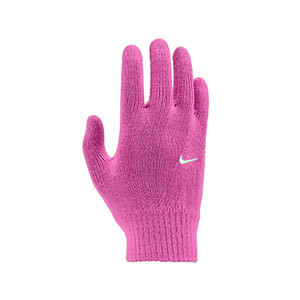 Guantes Nike Knit Swoosh niño TG 2.0 - Guantes térmicos infantiles de jugador para el invierno Nike - rosas
