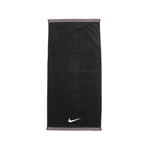 Toalla Nike Fundamental grande - Toalla mediana Nike 60cm x 120cm - negra