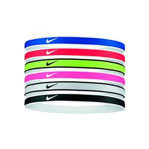 Integrar Desbordamiento Posicionamiento en buscadores Pack 6 cintas de pelo Nike varios colores | futbolmania