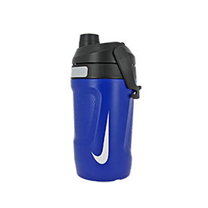 Botellín Nike Fuel Jug Chug 1,18 L - Botellín grande de agua para entrenamiento Nike de 1,18 L - azul