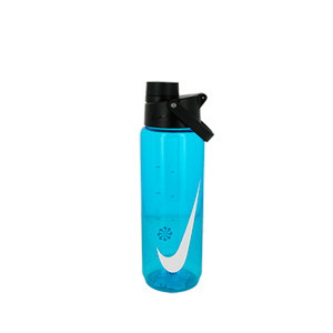 Botellín Nike Recharge Chug 700 ml - Botellín de agua para entrenamiento Nike de 700 ml - azul celeste
