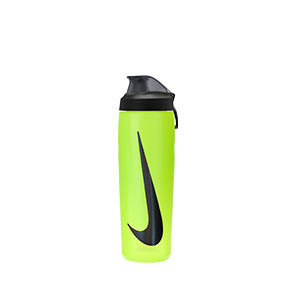 Botellín Nike Refuel Locking 700 ml - Botellín de agua para entrenamiento Nike de 700 ml - amarillo