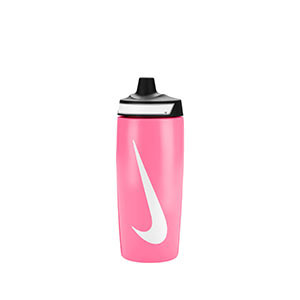 Botellín Nike Refuel Grip 532 ml - Botellín de agua para entrenamiento Nike de 532 ml - rosa