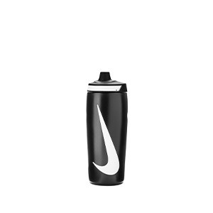 Botellín Nike Refuel Grip 700 ml - Botellín de agua para entrenamiento Nike de 700 ml - negro
